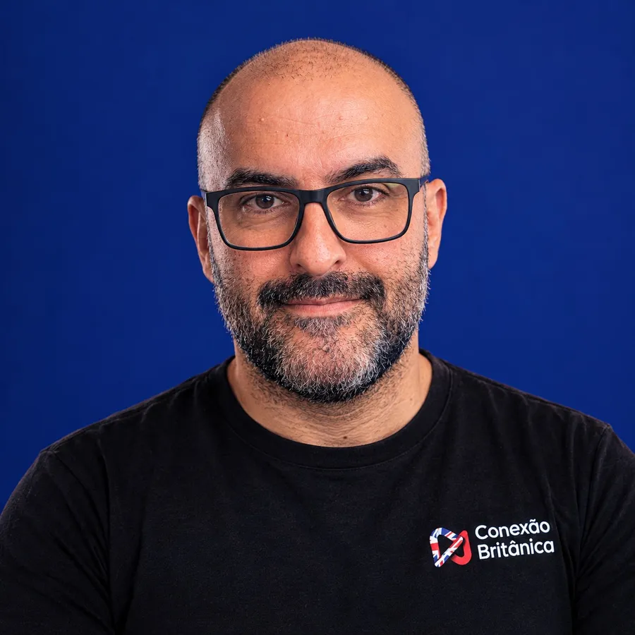 Rod Krebs, professor e criador do Conexão Britânica